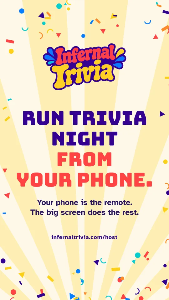 Infernal Trivia Host — Run trivia night from your phone. infernaltrivia.com/host