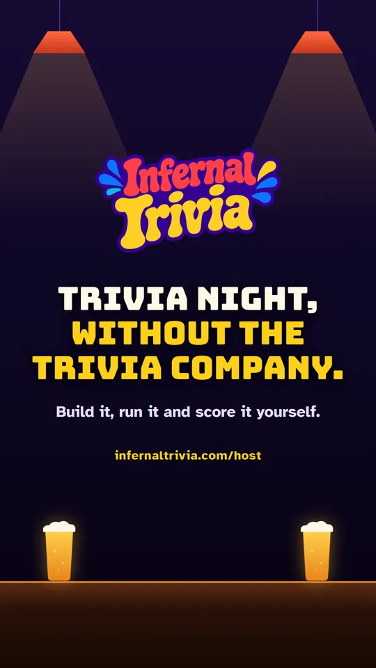 Infernal Trivia Host — Trivia night, without the trivia company. infernaltrivia.com/host