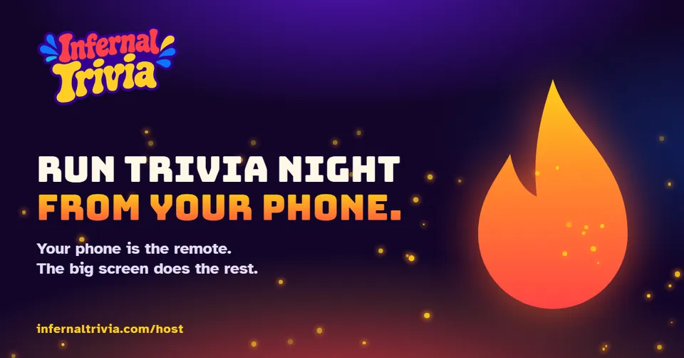 Infernal Trivia Host — Run trivia night from your phone. infernaltrivia.com/host
