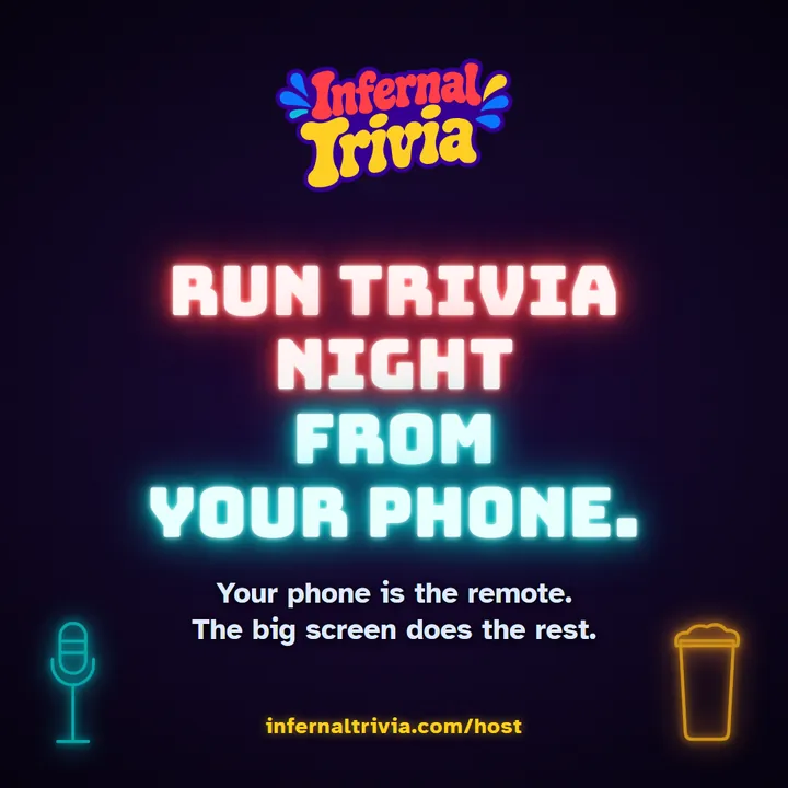Infernal Trivia Host — Run trivia night from your phone. infernaltrivia.com/host