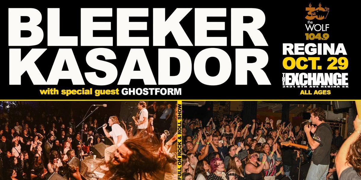 Poster: Bleeker, Kasador, Ghostform