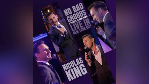 Poster: Nicolas King: No Bad Chords - Album Release Concert, 54 Below, Nov 3