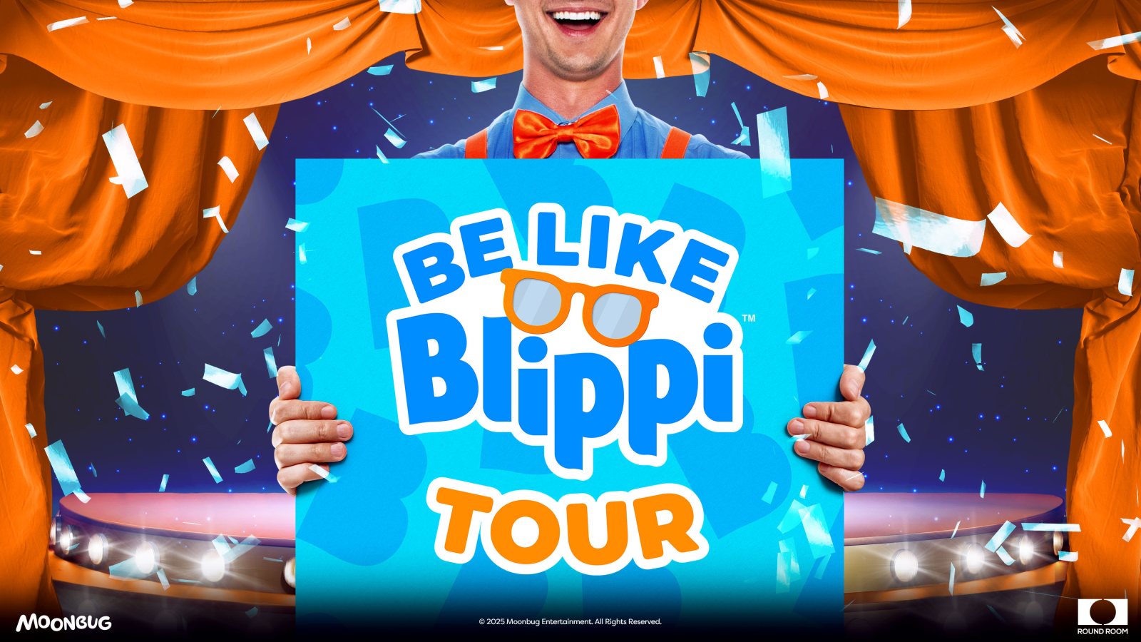Poster: Be Like Blippi Tour