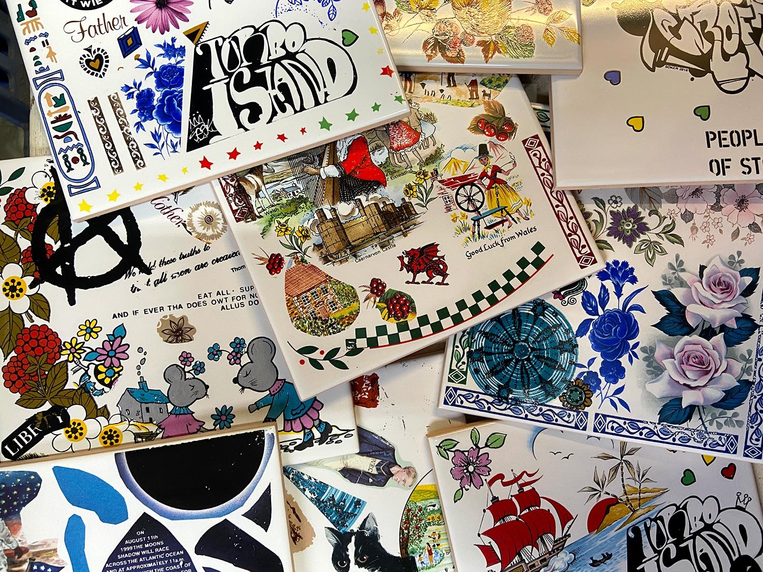 Poster: Drop-in Tile Decorating @ PAF