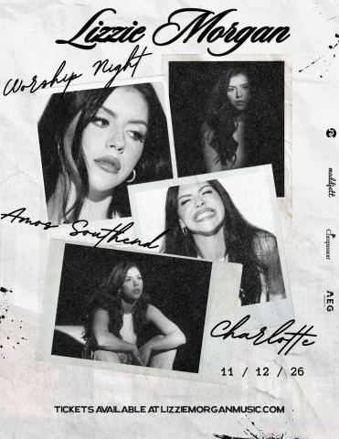 Poster: Lizzie Morgan, Amos' Southend, Nov 12