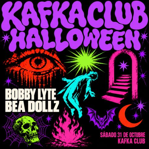 Cartel: KAFKA Halloween Club, Sala Malandar, 31 oct