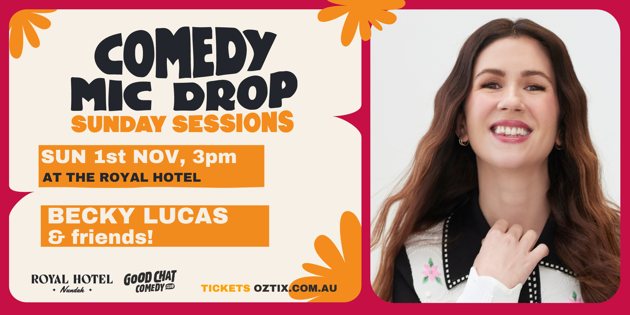 Poster: Comedy Mic Drop Sunday Sessions