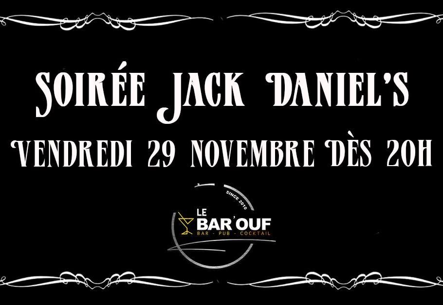 Affiche : Soirée Jack Daniel's