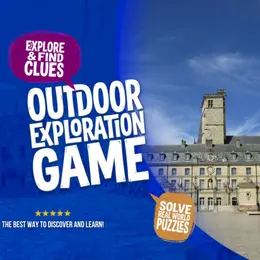 Poster: Jeu d'exploration historique en plein air à Dijon, Jardin Darcy, Nov 1