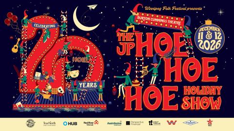 Poster: JP Hoe Hoe Hoe Holiday Show, Burton Cummings Theatre, Dec 11