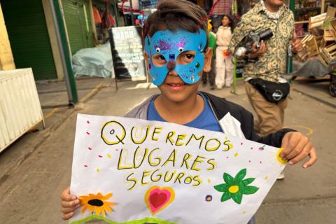 Cartel: MELI 2026, exhibición artística: Sprunkos, arte, juego y acción, Alianza Francesa de Arequipa, 3 oct