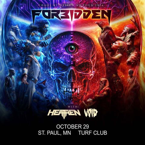 Poster: FORBIDDEN, Turf Club, Oct 29