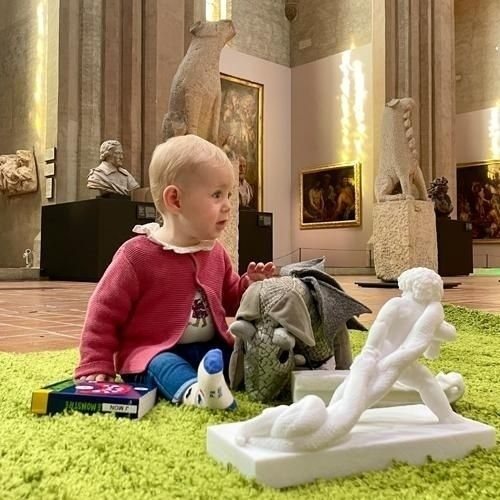 Affiche : Bébé ô musée (6 mois - 2 ans)