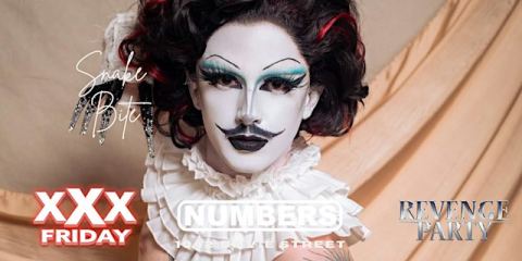 Poster: Drag Show XXX FRIDAY, Numbers Cabaret, Nov 13