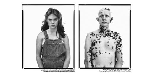 Locandina: Richard Avedon. In the American West. 1979-1984, Palazzo Esposizioni Roma, 9 ott