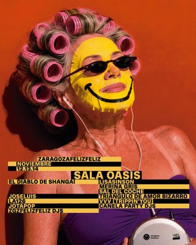 Poster: Zaragoza Feliz Feliz, Sala Oasis, Nov 13