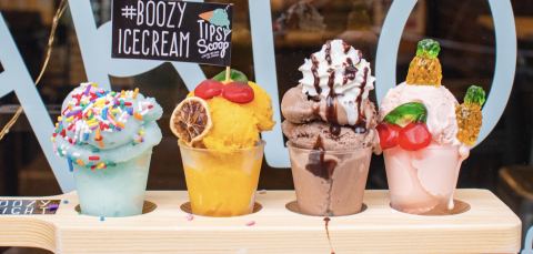 Poster: Boozy Sundae Making Class, Tipsy Scoop (Tipsy Scoop Flagship), Oct 22