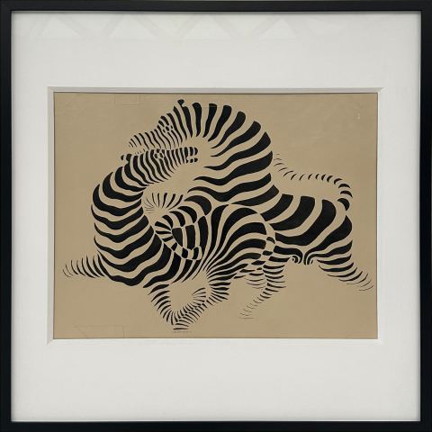 Affiche : Projet pour une révolution : Vasarely et la synthèse des arts, Fondation Vasarely, 12 juin