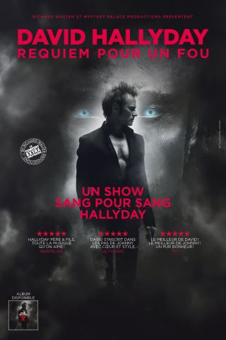 Affiche : David Hallyday, Zénith Limoges Métropole, 24 nov.
