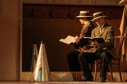 Αφίσα: Ορφέας (Monteverdi), Εθνική Λυρική Σκηνή (Greek National Opera), 1 Νοε