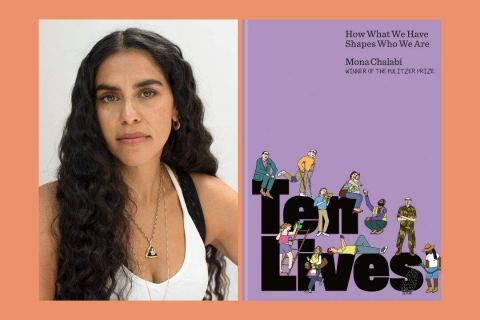 Poster: Ten Lives: Mona Chalabi, WBUR CitySpace, Nov 13