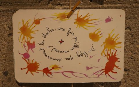 Affiche : Combler les silences - Parole Ambulante, La Ferme du Vinatier, 4 nov.