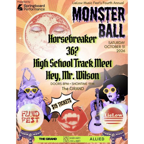 Poster: LieLow Monster Ball