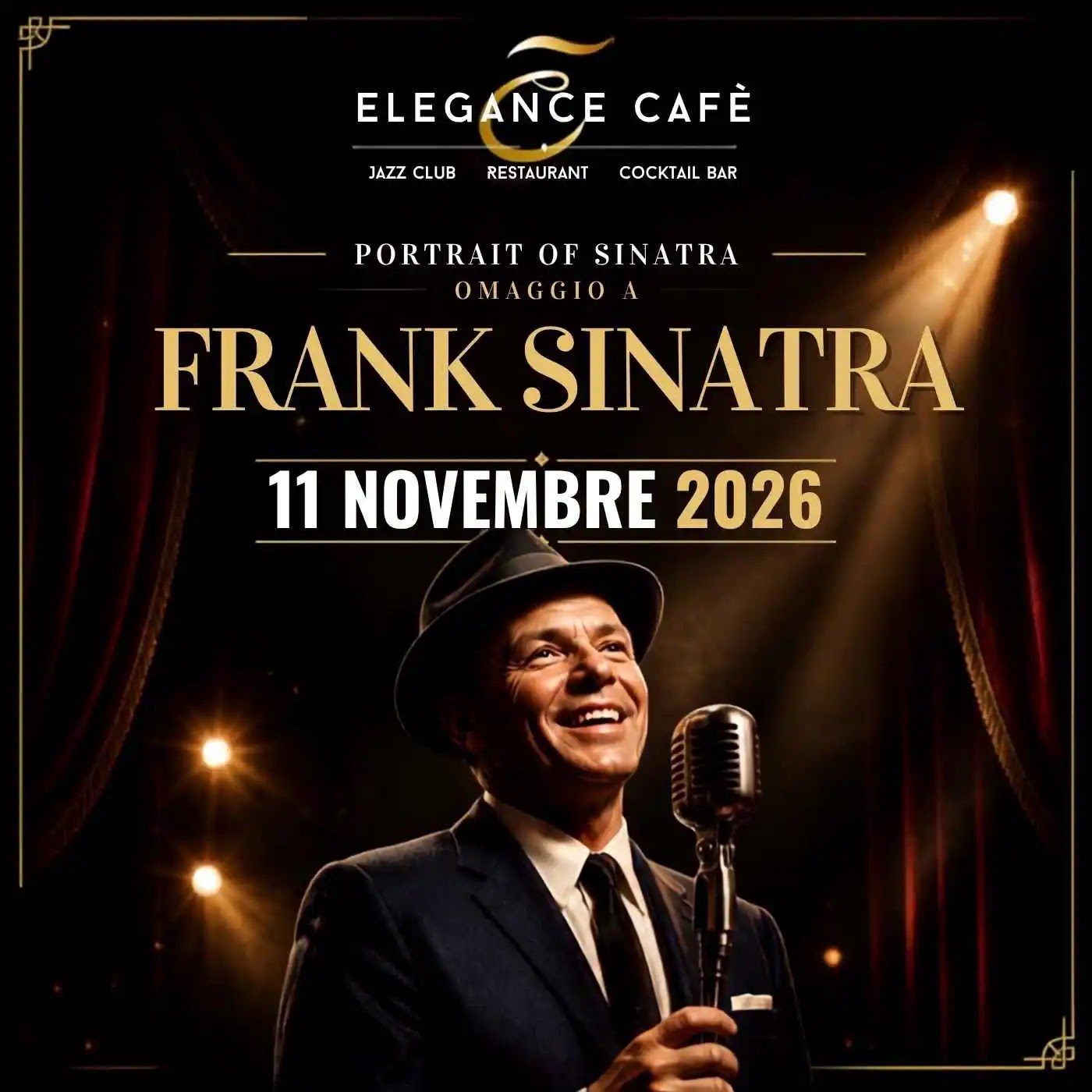 Locandina: Omaggio a Frank Sinatra a Roma