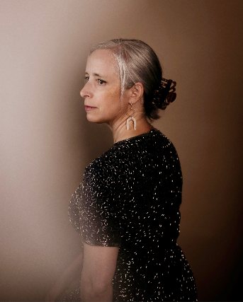 Poster: KBCS Presents! Laura Veirs w/ Karl Blau (partially seated)