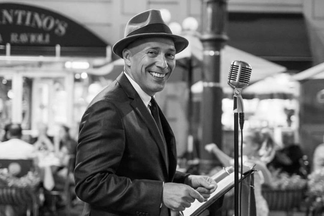 Poster: Strictly Sinatra A Tribute To Frank Sinatra Starring Michael Dutra & His 9-Pc. Big Band Ensemble