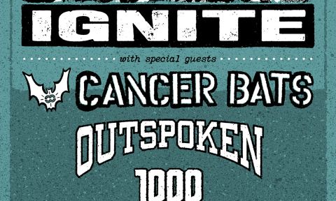 Poster: IGNITE w/ Cancer Bats + Outspoken + Tausend Löwen unter Feinden, Astra Kulturhaus, Nov 20