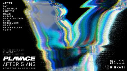 Affiche : After Plavace 5 ans w. Piravates, Ninkasi Cordeliers, 6 nov.