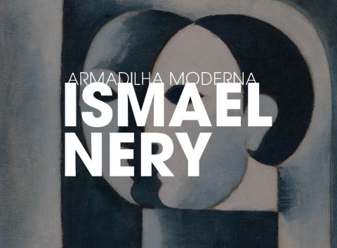 Cartaz: Ismael Nery: armadilha moderna, Pinacoteca de São Paulo, 5 de set.