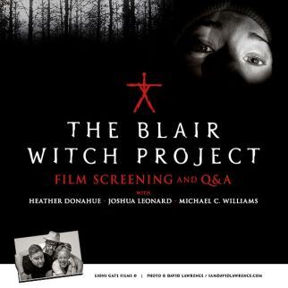 Poster: The Blair Witch Project - Movie Screening and Q&A, Keswick Theatre, Oct 29