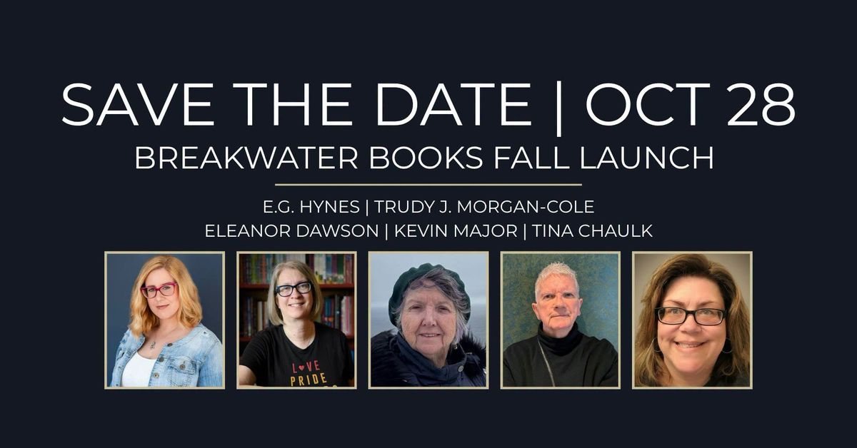 Poster: Breakwater Books Fall Launch!