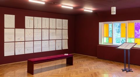 Plakat: JJJJJerome Ellis: An unfinished calendar that commemorates slaves escaping their enslavers, 1673–1886, Secession, 11. Sept.