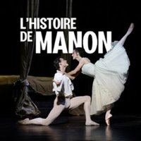 Affiche : L'Histoire de Manon, Palais Garnier, 26 oct.