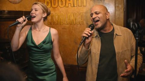Affiche: Donderdag karaoke op de Zeedijk: de tekst ken je al, Casablanca Amsterdam, 12 nov