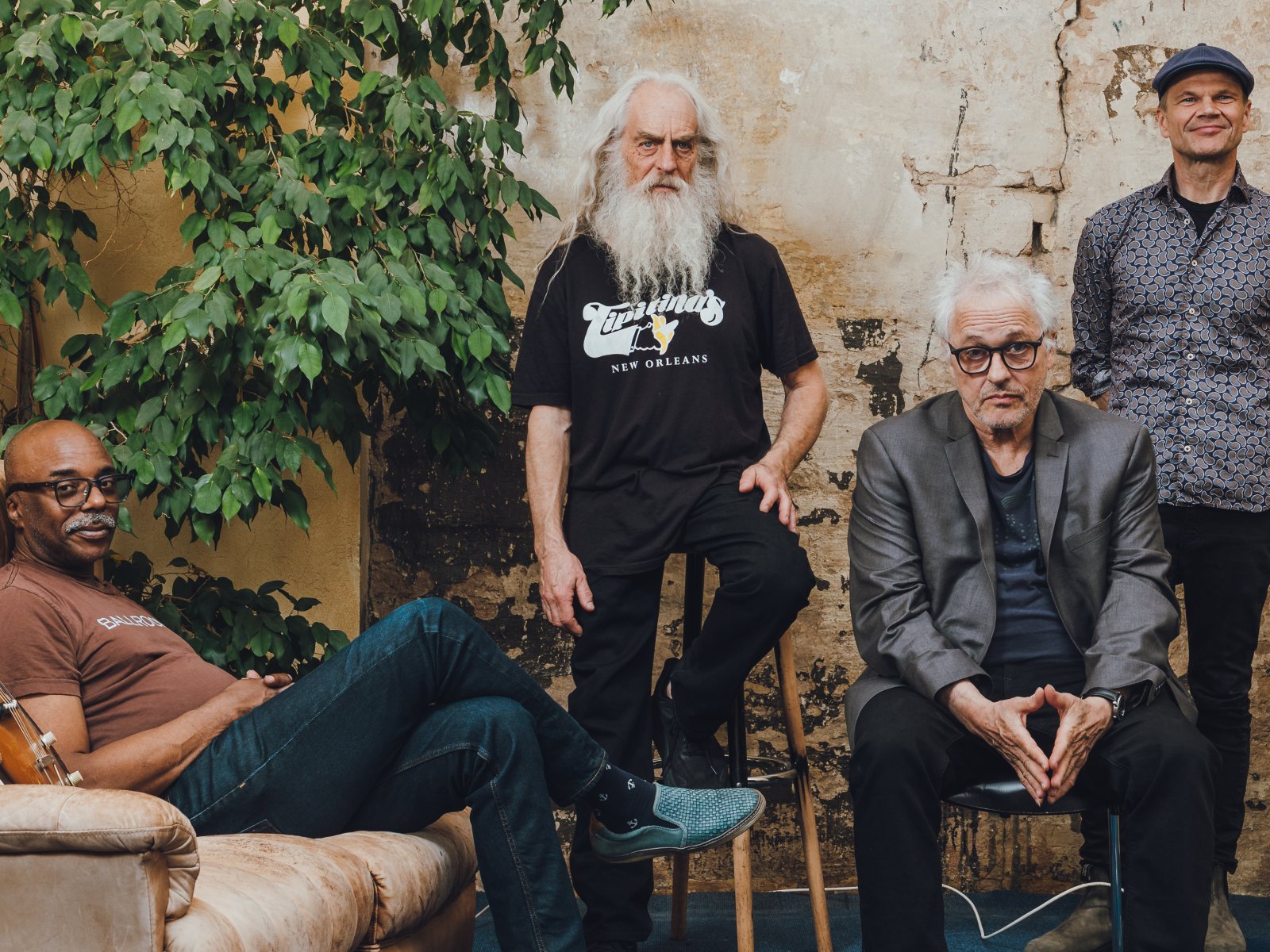 Poster: Marc Ribot Quartet: Hurry Red Telephone (Album Release)