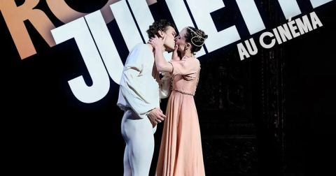 Affiche : Ballet : Roméo et Juliette, Cinéma Vox, 8 nov.