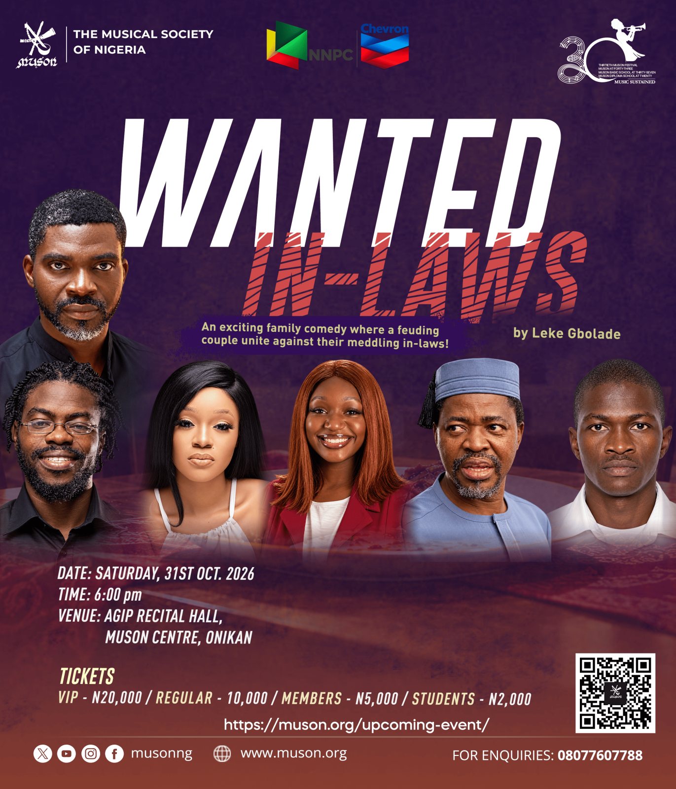 Poster: WANTED IN-LAWS