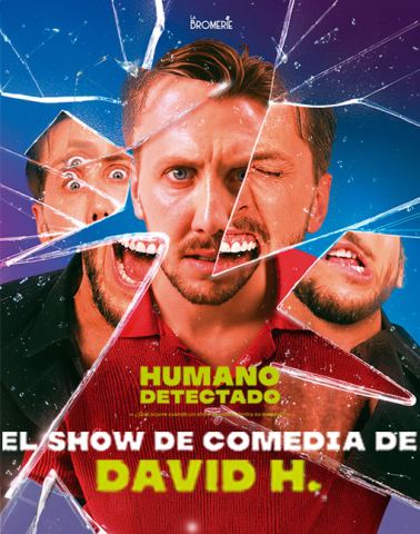Cartel: DAVID H. Humano Detectado, Auditòrium de Palma, 14 nov