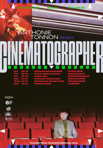 Poster: Anthonie Tonnon Presents Cinematographer (early show), Hannah Playhouse, Oct 31