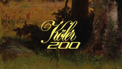Plakat: Köler 200. Tõlgendused, Kumu kunstimuuseum, 3. sept