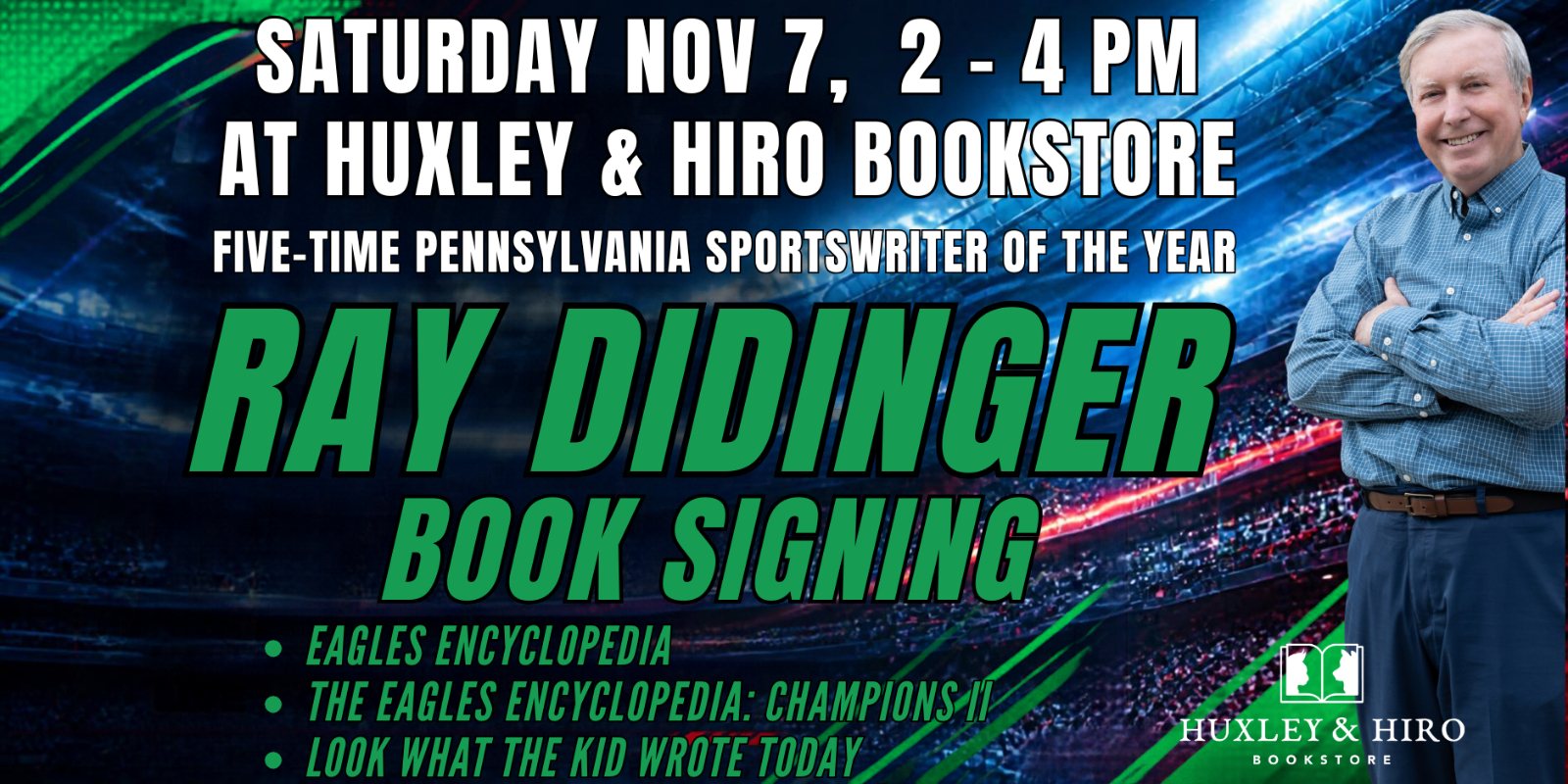Poster: Ray Didinger Book Signing