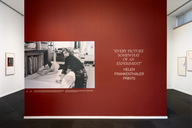Poster: "Every Picture Somewhat of an Experiment": Helen Frankenthaler Prints