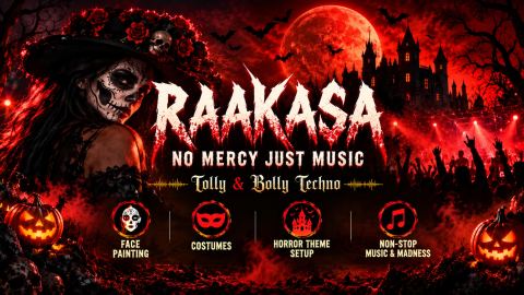 Poster: Halloween Night - Raakasa, Trojan Pub & Kitchen, Oct 31