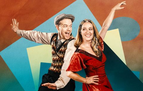 Poster: Sörkka svengaa, Aleksanterin teatteri, Oct 14