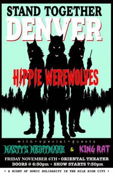 Poster: Stand Together Denver, Oriental Theater, Nov 6