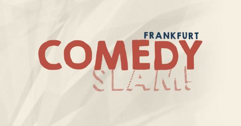 Plakat: Comedy Slam Frankfurt #1, Kunstverein Familie Montez, 4. Nov.